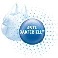 * Antibakteriell
