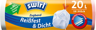 Zugband-Müllbeutel Zugband-Müllbeutel