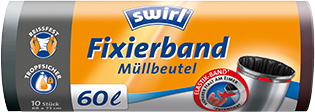 Fixierband-Müllbeutel Fixierband-Müllbeutel