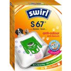Swirl® EcoPor® Anti-Geruch Staubsaugerbeutel