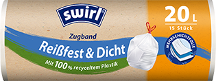 Zugband-Müllbeutel Zugband-Müllbeutel