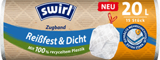 Zugband-Müllbeutel Zugband-Müllbeutel