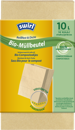 Bio-Müll-Papierbeutel 100% kompostierbar Bio-Müll-Papierbeutel 100% kompostierbar